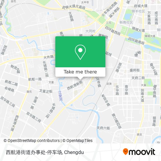 西航港街道办事处-停车场 map