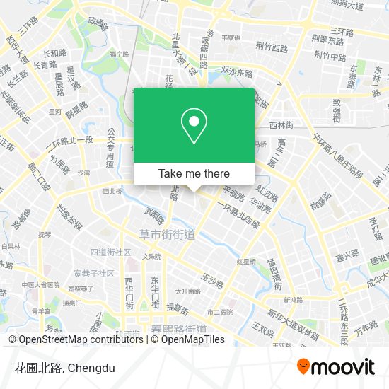 花圃北路 map