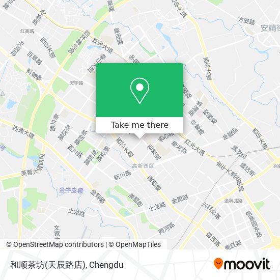 和顺茶坊(天辰路店) map