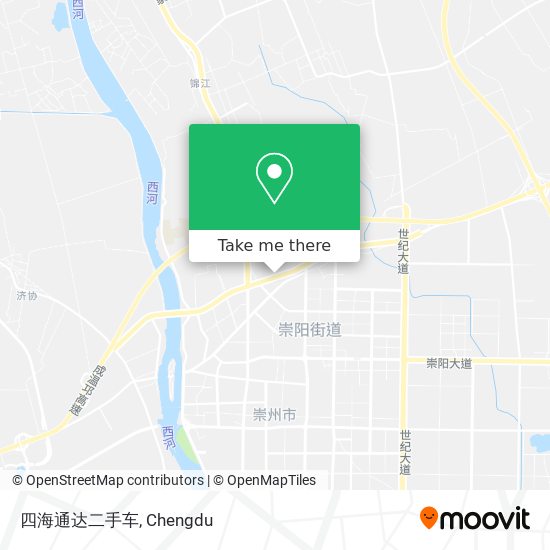 四海通达二手车 map