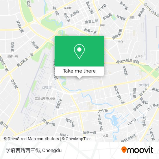 学府西路西三街 map