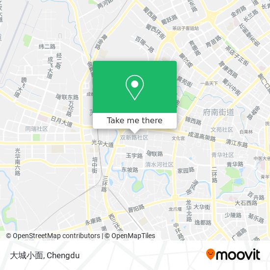 大城小面 map