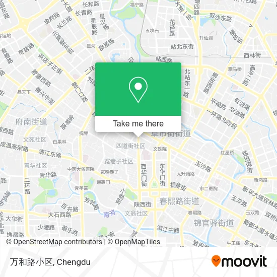 万和路小区 map