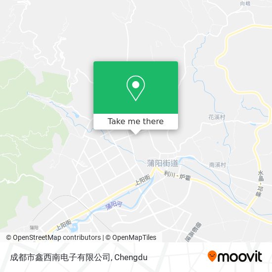 成都市鑫西南电子有限公司 map