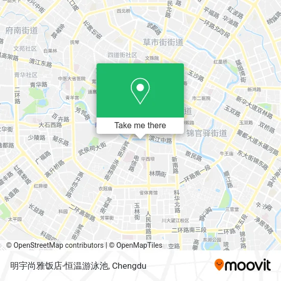 明宇尚雅饭店-恒温游泳池 map