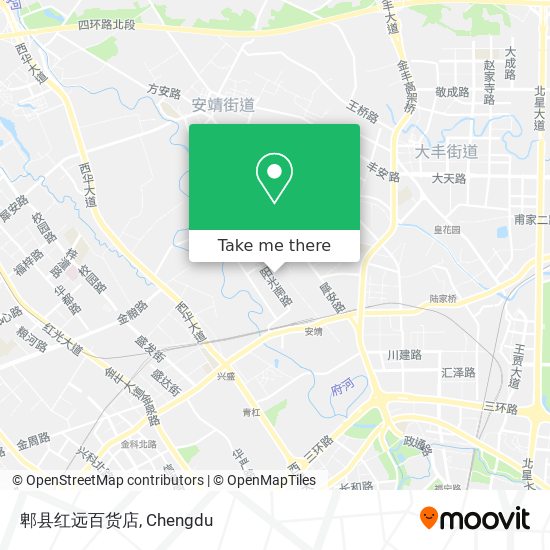 郫县红远百货店 map
