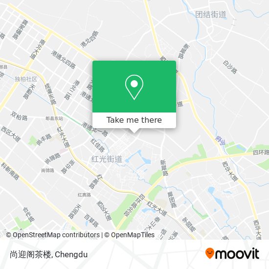 尚迎阁茶楼 map