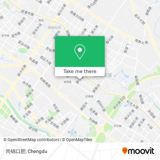 尚锦口腔 map