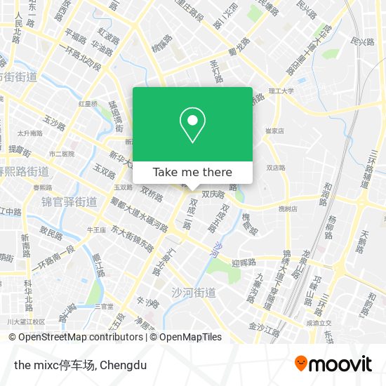 the mixc停车场 map