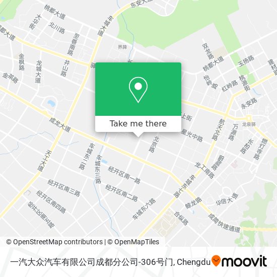 一汽大众汽车有限公司成都分公司-306号门 map
