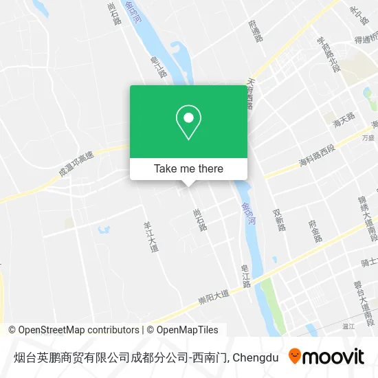 烟台英鹏商贸有限公司成都分公司-西南门 map