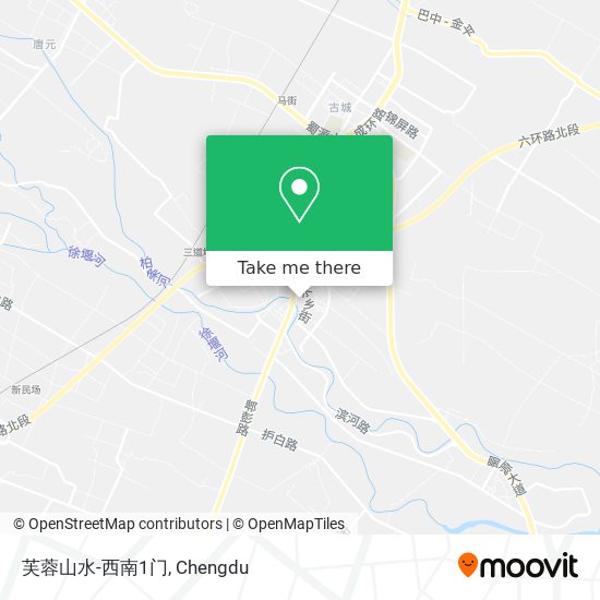 芙蓉山水-西南1门 map