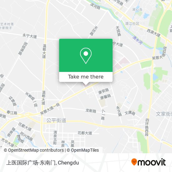 上医国际广场-东南门 map