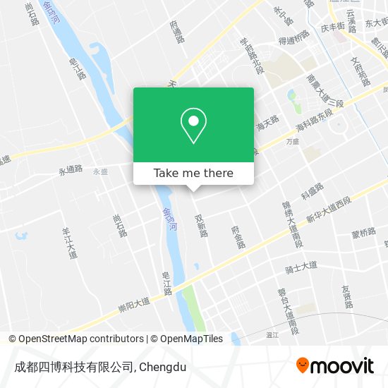 成都四博科技有限公司 map
