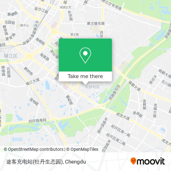 途客充电站(牡丹生态园) map