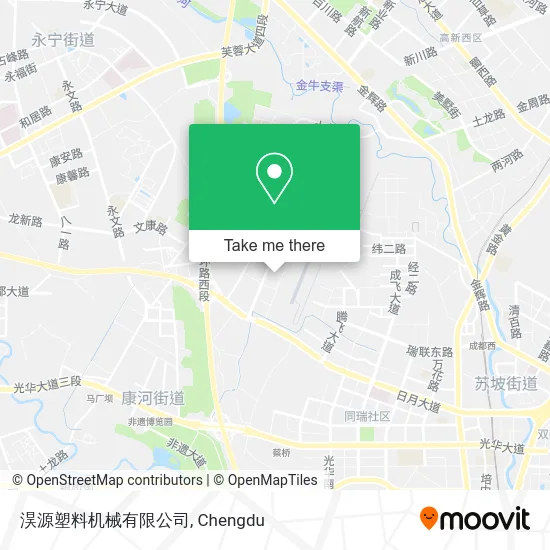 淏源塑料机械有限公司 map
