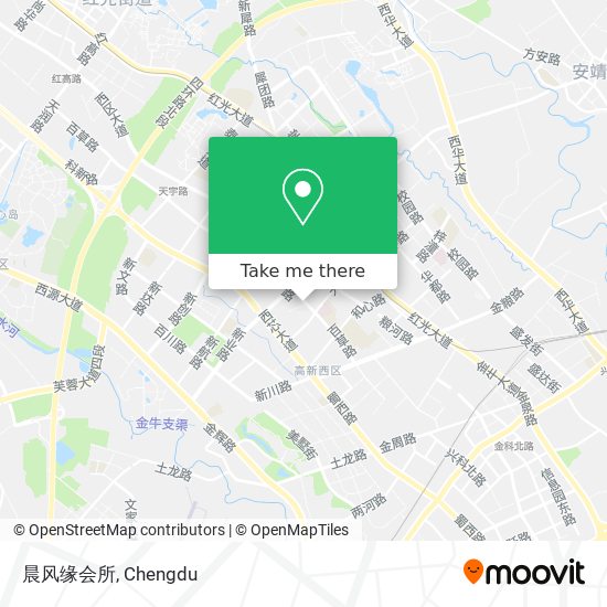 晨风缘会所 map