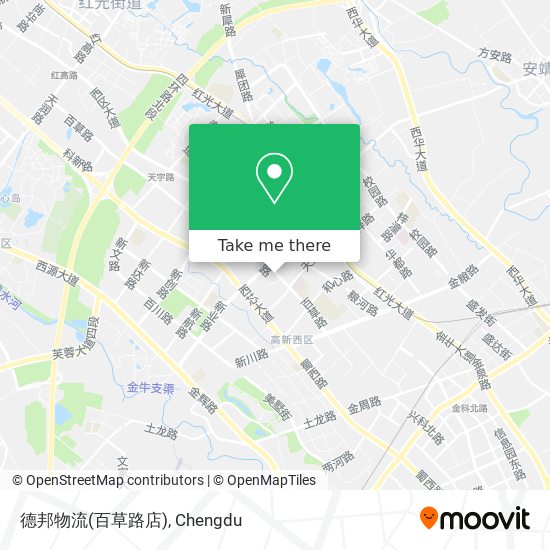 德邦物流(百草路店) map