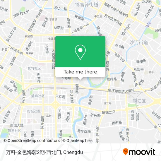 万科·金色海蓉2期-西北门 map