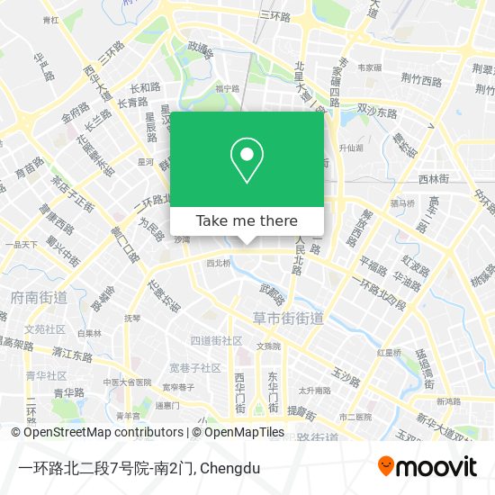 一环路北二段7号院-南2门 map