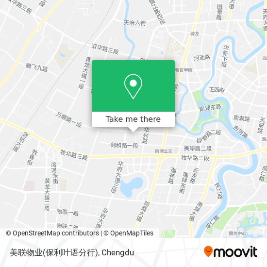 美联物业(保利叶语分行) map