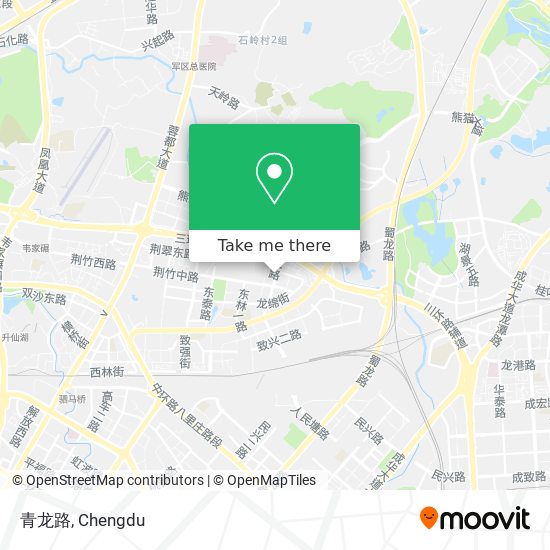 青龙路 map