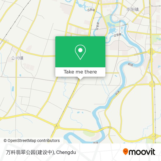 万科翡翠公园(建设中) map