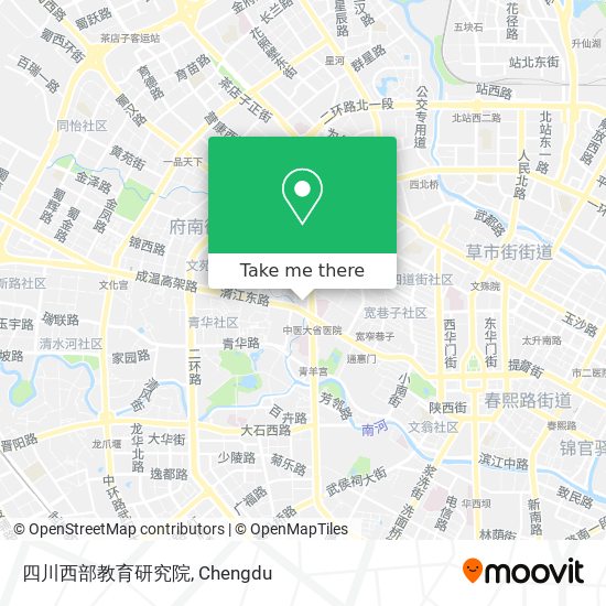 四川西部教育研究院 map