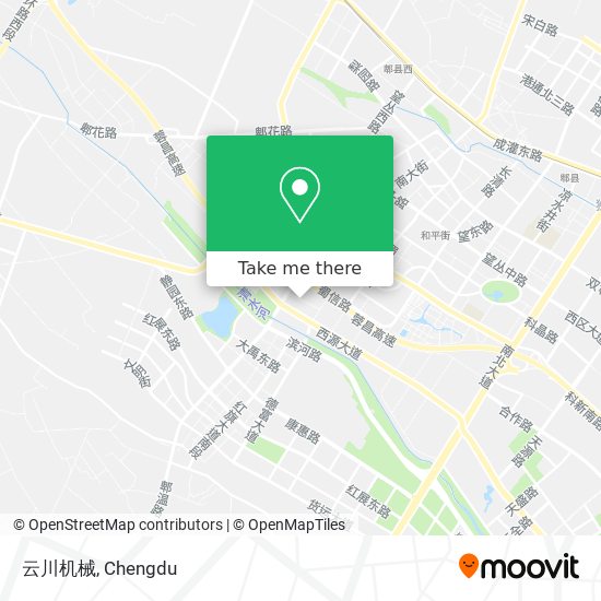 云川机械 map