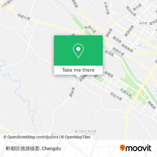 郫都区德源镇委 map
