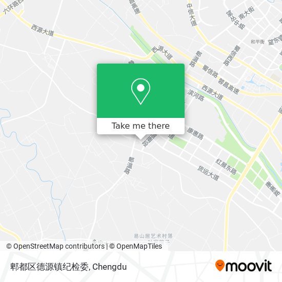 郫都区德源镇纪检委 map