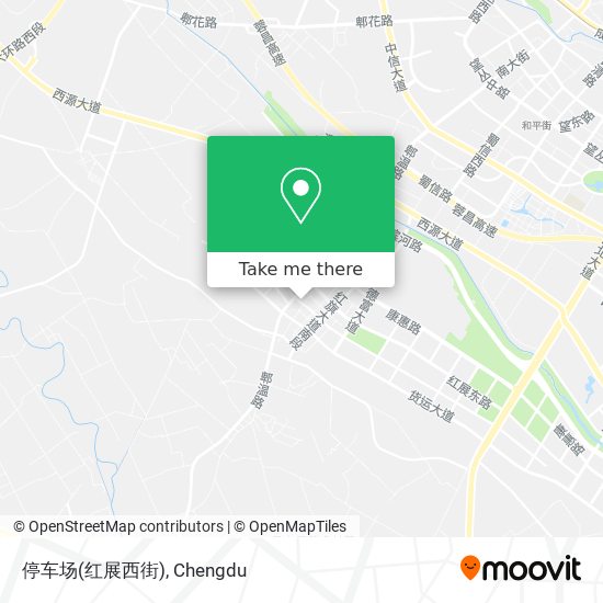 停车场(红展西街) map