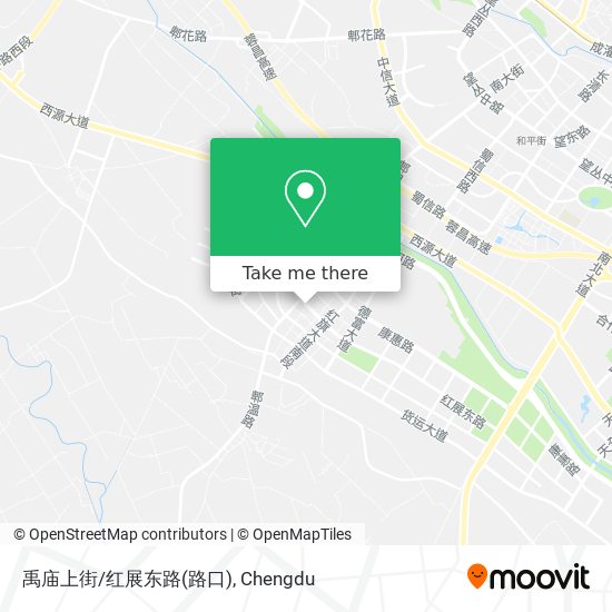 禹庙上街/红展东路(路口) map