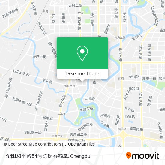 华阳和平路54号陈氏香鹅掌 map