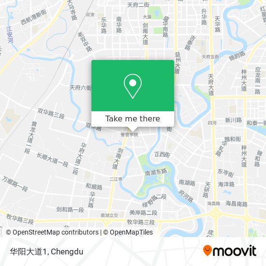 华阳大道1 map
