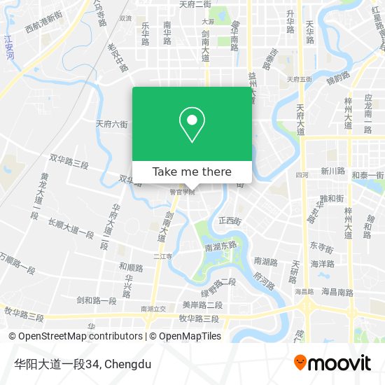 华阳大道一段34 map