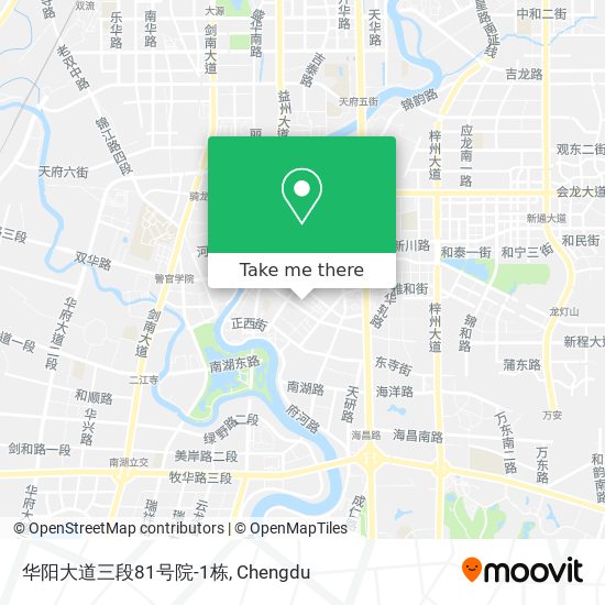 华阳大道三段81号院-1栋 map