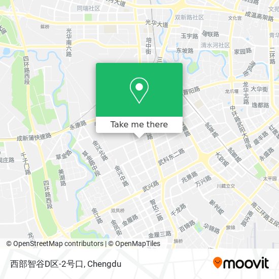 西部智谷D区-2号口 map