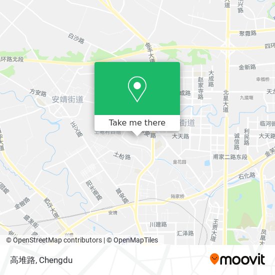 高堆路 map