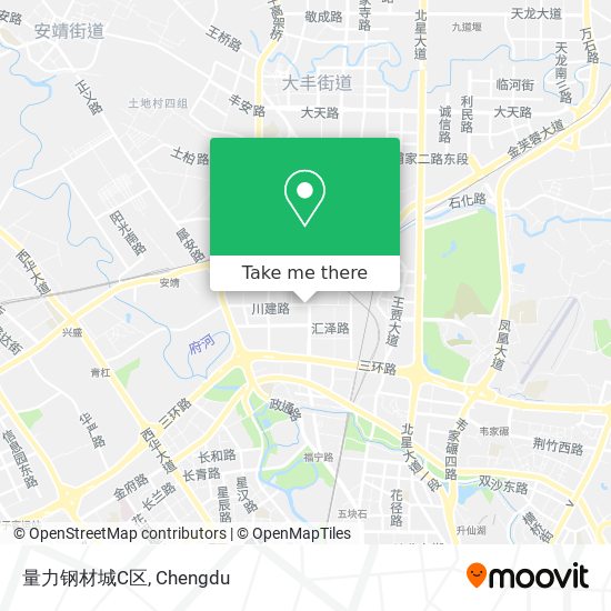 量力钢材城C区 map