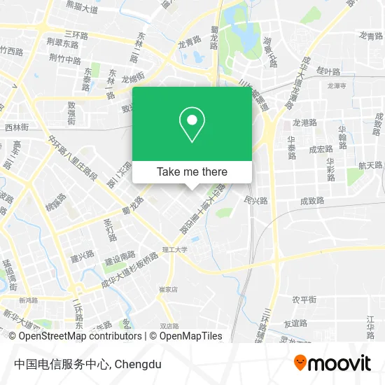 中国电信服务中心 map