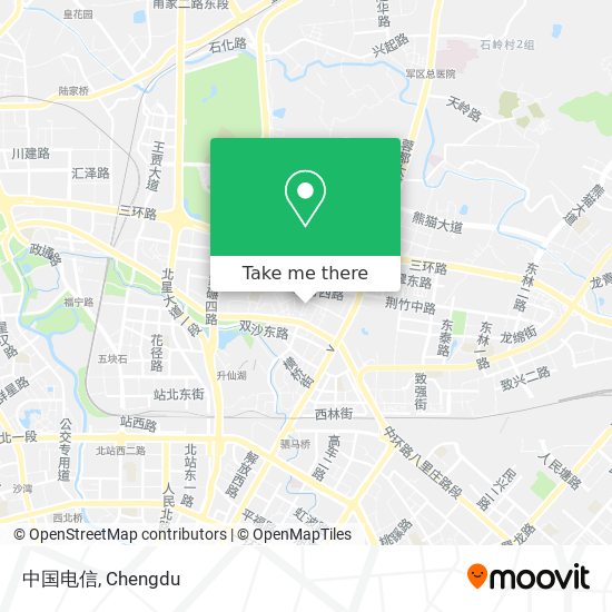 中国电信 map