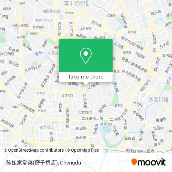 陈姐家常菜(磨子桥店) map