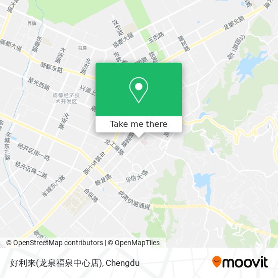 好利来(龙泉福泉中心店) map