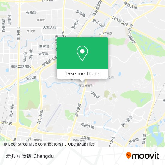 老兵豆汤饭 map