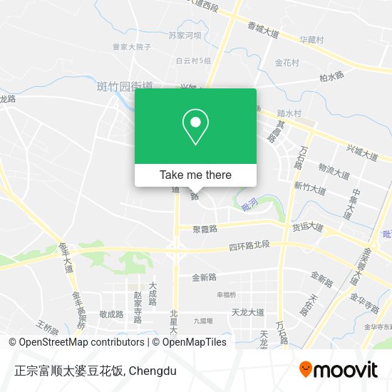 正宗富顺太婆豆花饭 map