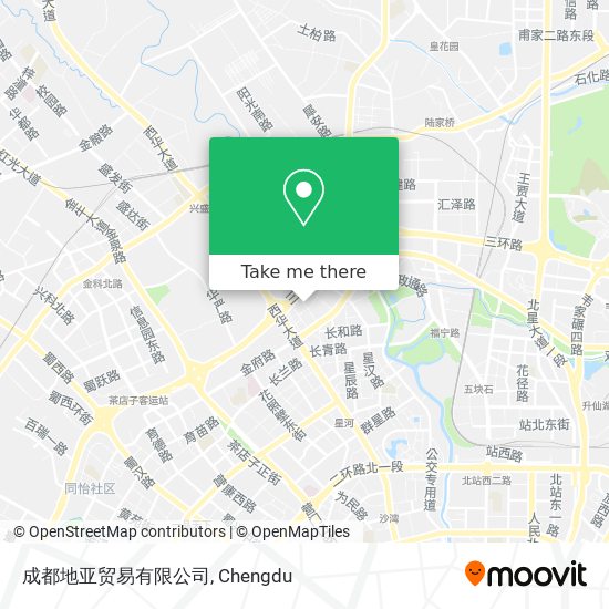 成都地亚贸易有限公司 map