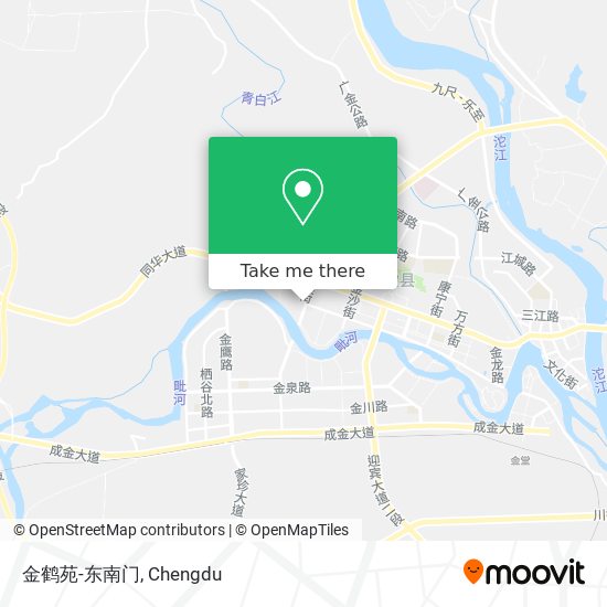 金鹤苑-东南门 map