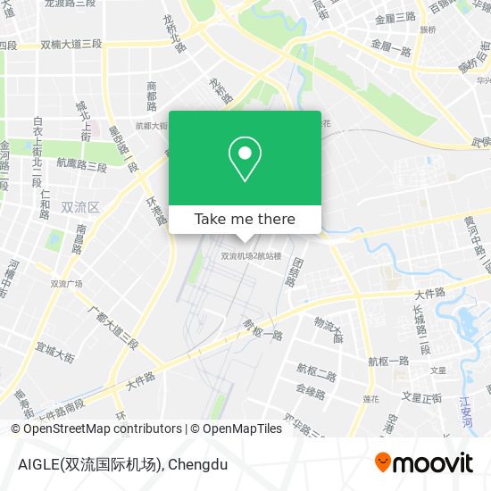 AIGLE(双流国际机场) map