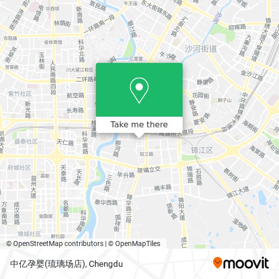 中亿孕婴(琉璃场店) map